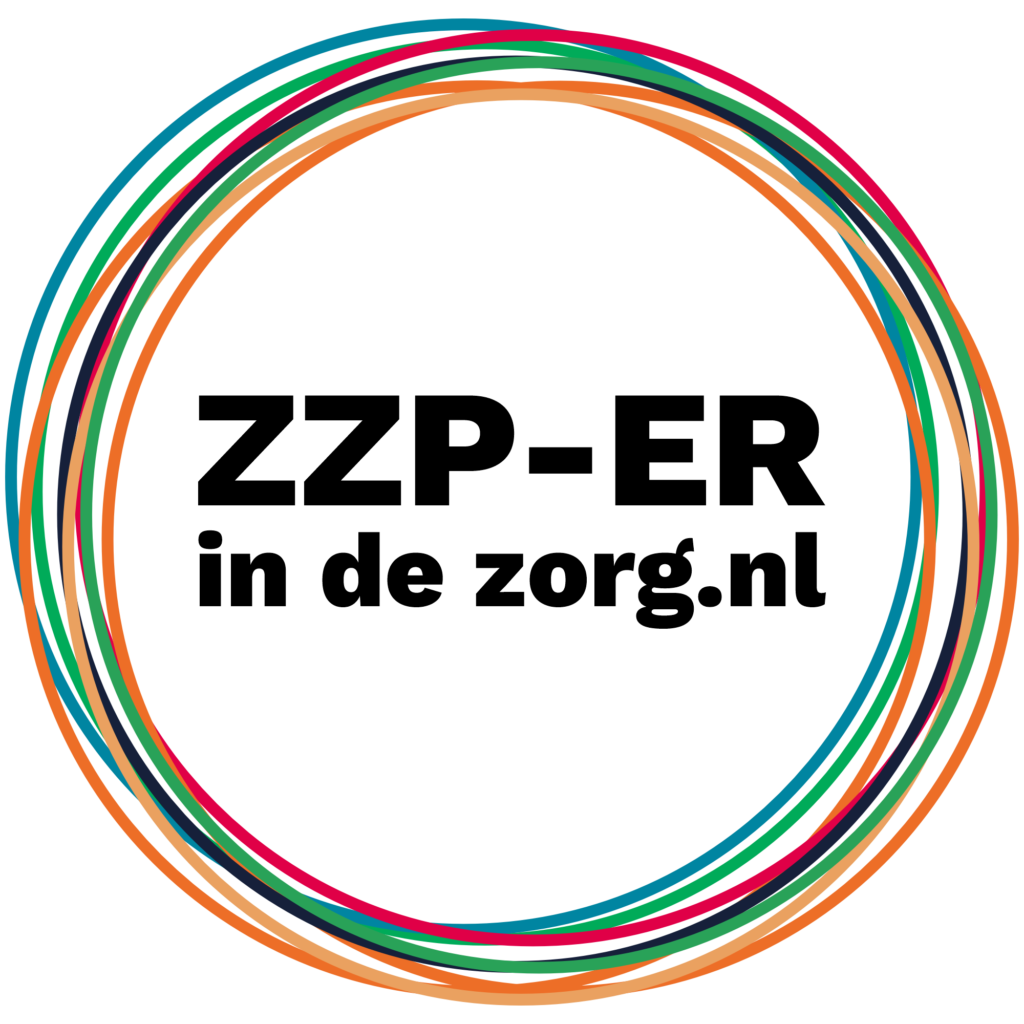 Logo van zzp'er in de zorg